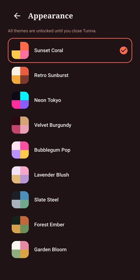 Theme picker